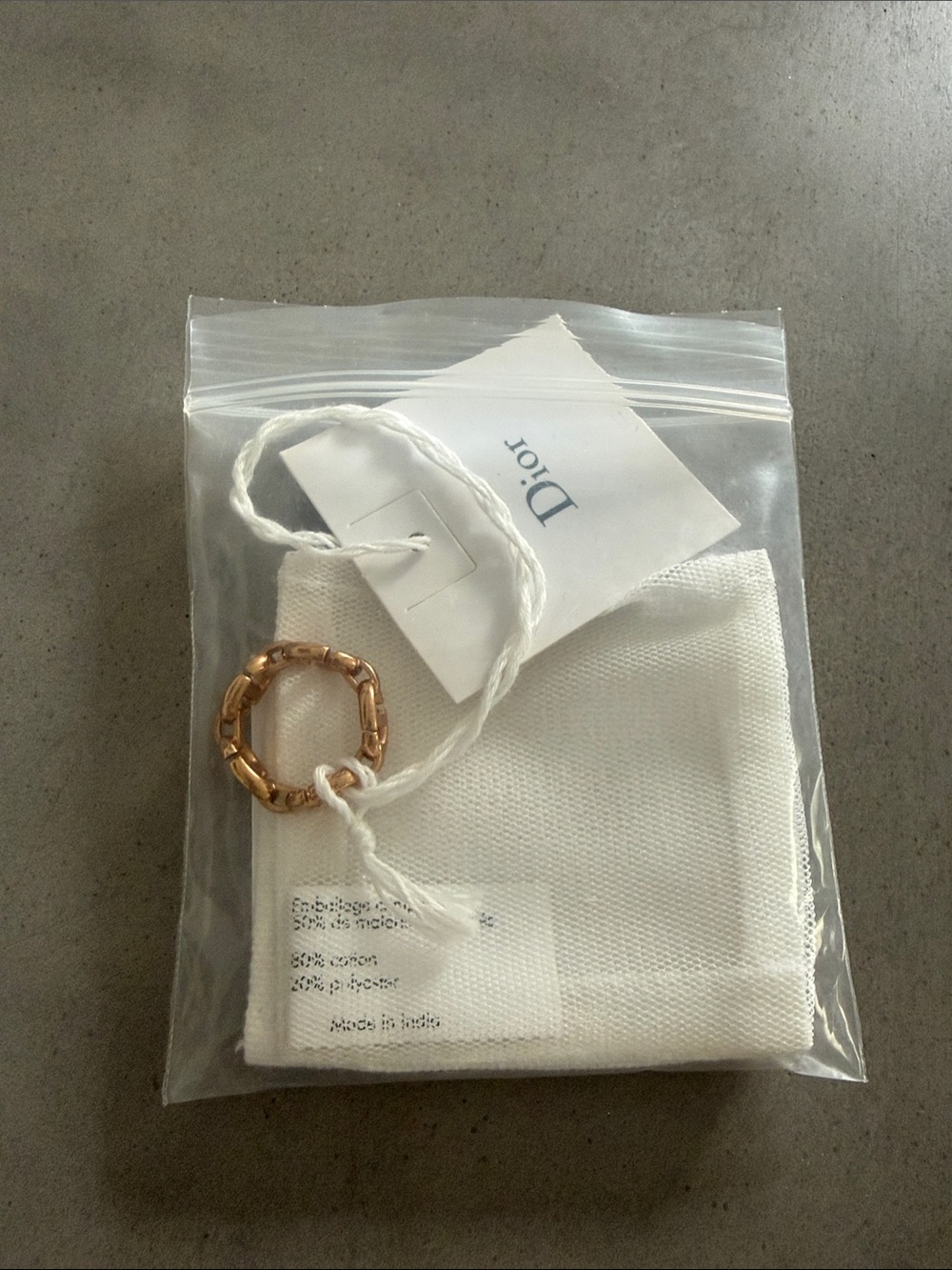 CD NAVY RING - Picture 5 of 5